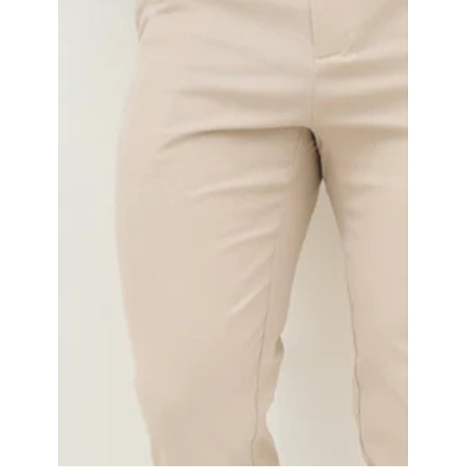 Khaki Stretch Twill Men's Pants