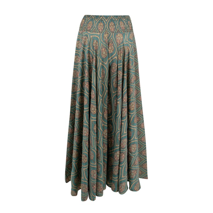 Loose Print Casual Skirts