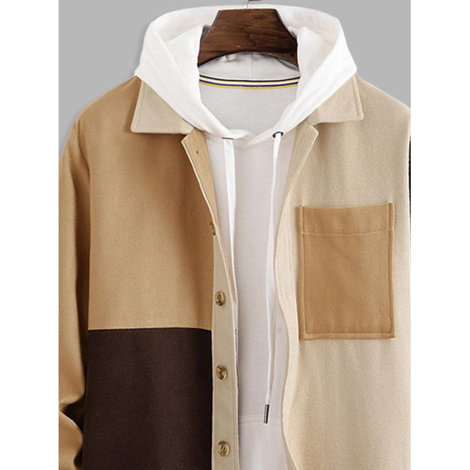 Men's Casual Oversized Coat Jacket