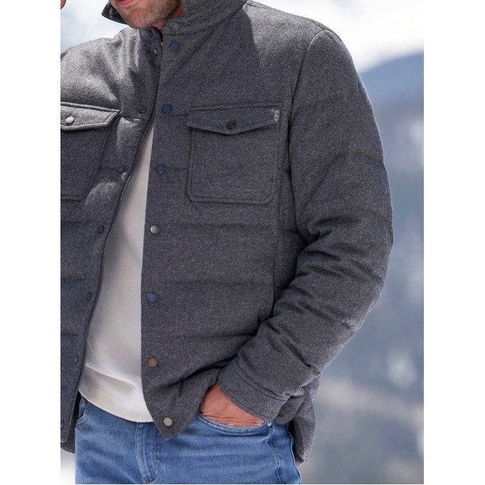 Men's Casual Oversized Coat Jacket