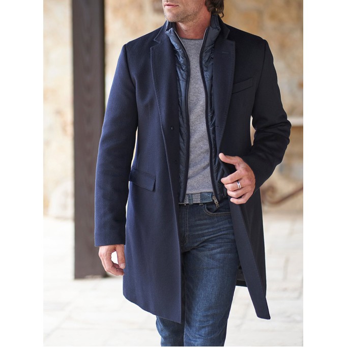 Men's Casual Oversized Coat Jacket