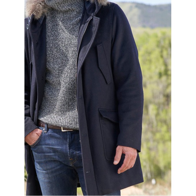 Men's Casual Oversized Coat Jacket