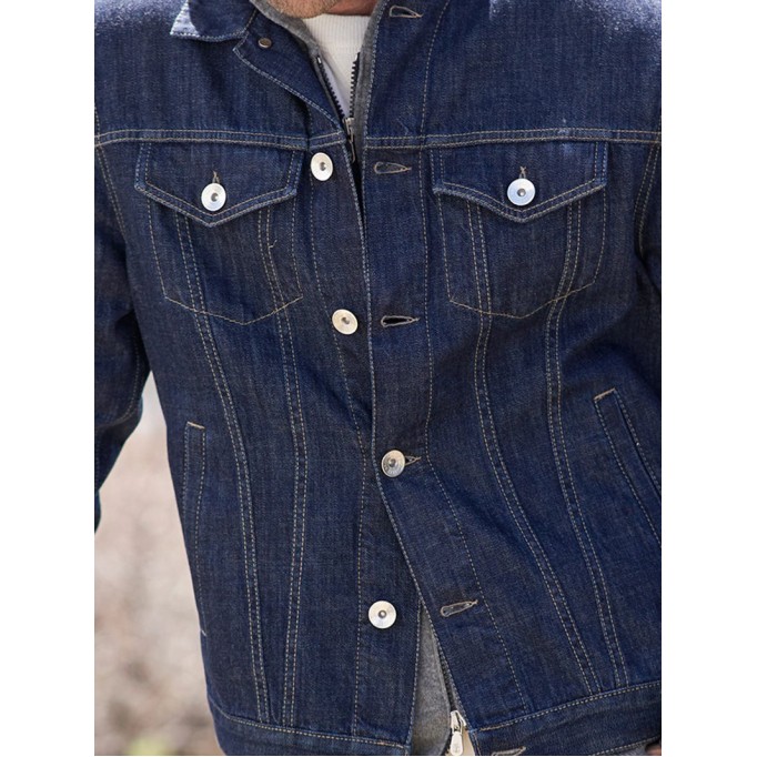 Men's Casual Oversized Denim Coat Jacket