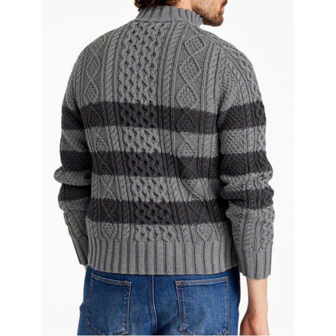 Men's Iconic Cotton Quarter-Zip Sweater