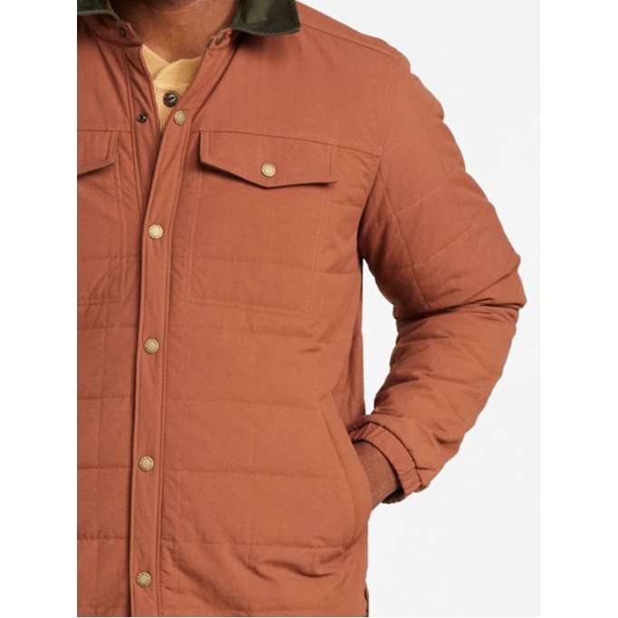 Men's Insulated Utility Shirt Jacket