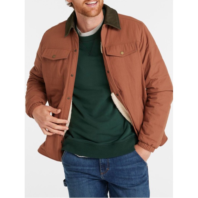 Men's Insulated Utility Shirt Jacket