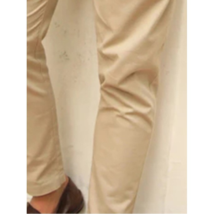 Men's Khaki Stretch Twill Pants