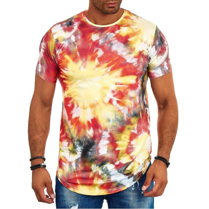 Men's tie dyed T-shirt