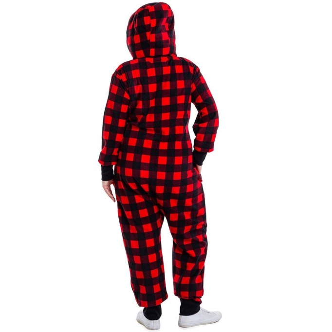 Women's Casual Contrast Color Plaid Jumpsuit